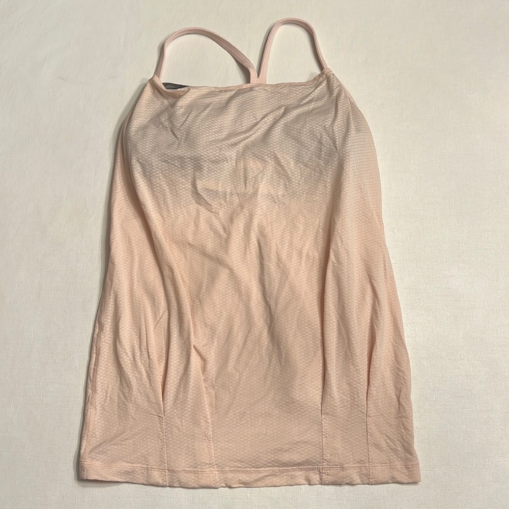 21. Lululemon C.Y.B Tank Pretty Pink / Wee Are From Space October Angel Wing